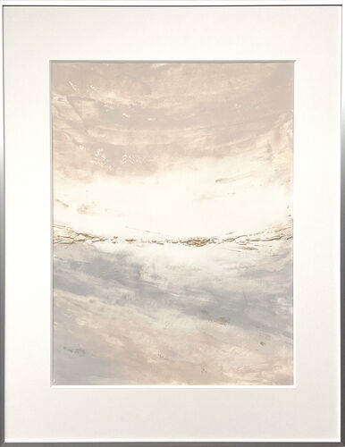 BORDERLESS - SAND BEIGE (Silver Frame)