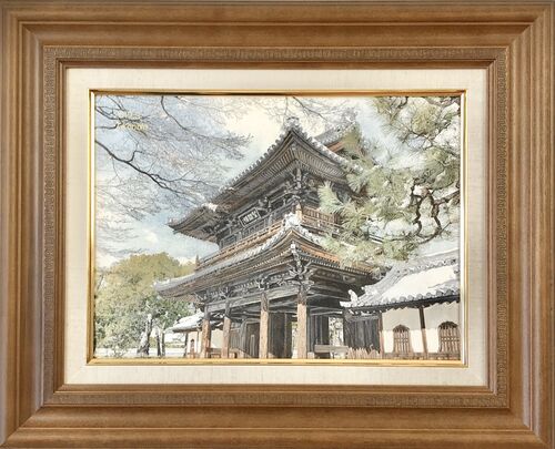 雪の京都(建仁寺)