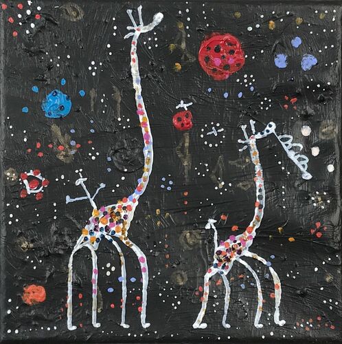 giraffe親子星降るparade