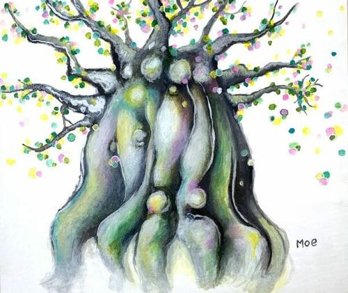 夢を紡ぐ木　Baobab