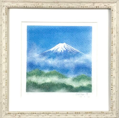 晴れ渡る空〜富士山